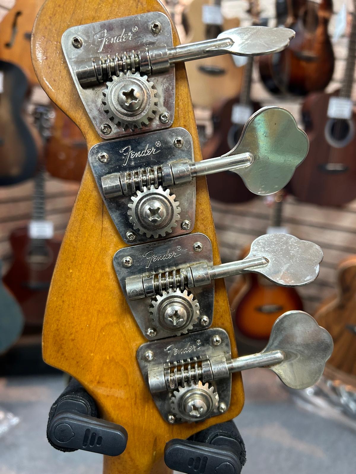 Vintage 1975 Sunburst Fender Precision P Bass & Hard Case