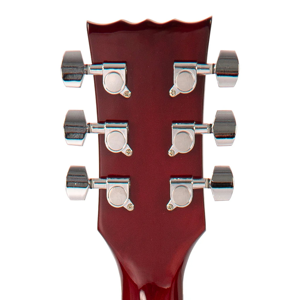 Vintage V10 Coaster Series Electric Guitar - Wine Red