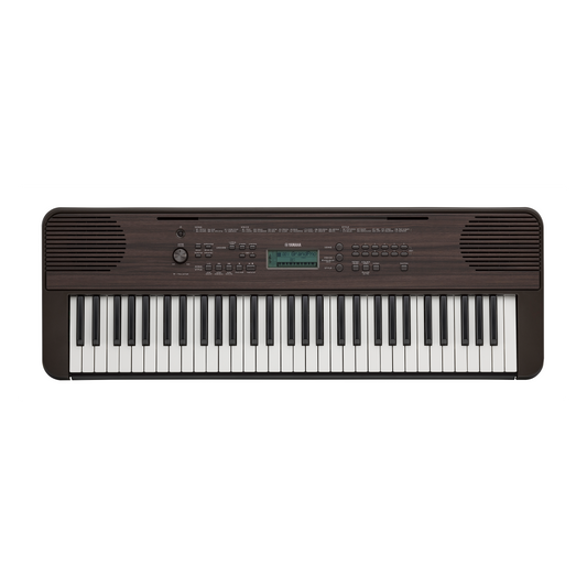 PSR-E360 Home Keyboard With Dark Walnut Wood Effect