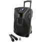 QTX BUSKER-12 12" Busker PA with VHF Mics & Media Player