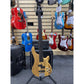 Fretless 4 String 'gear4music Chicago' Bass Guitar - Natural