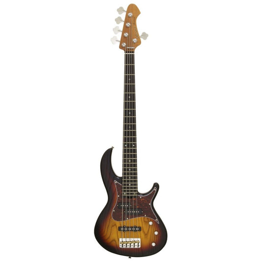 313 MK2/5 OPSB Detroit 5 String Bass Guitar - Open-Pore Sunburst