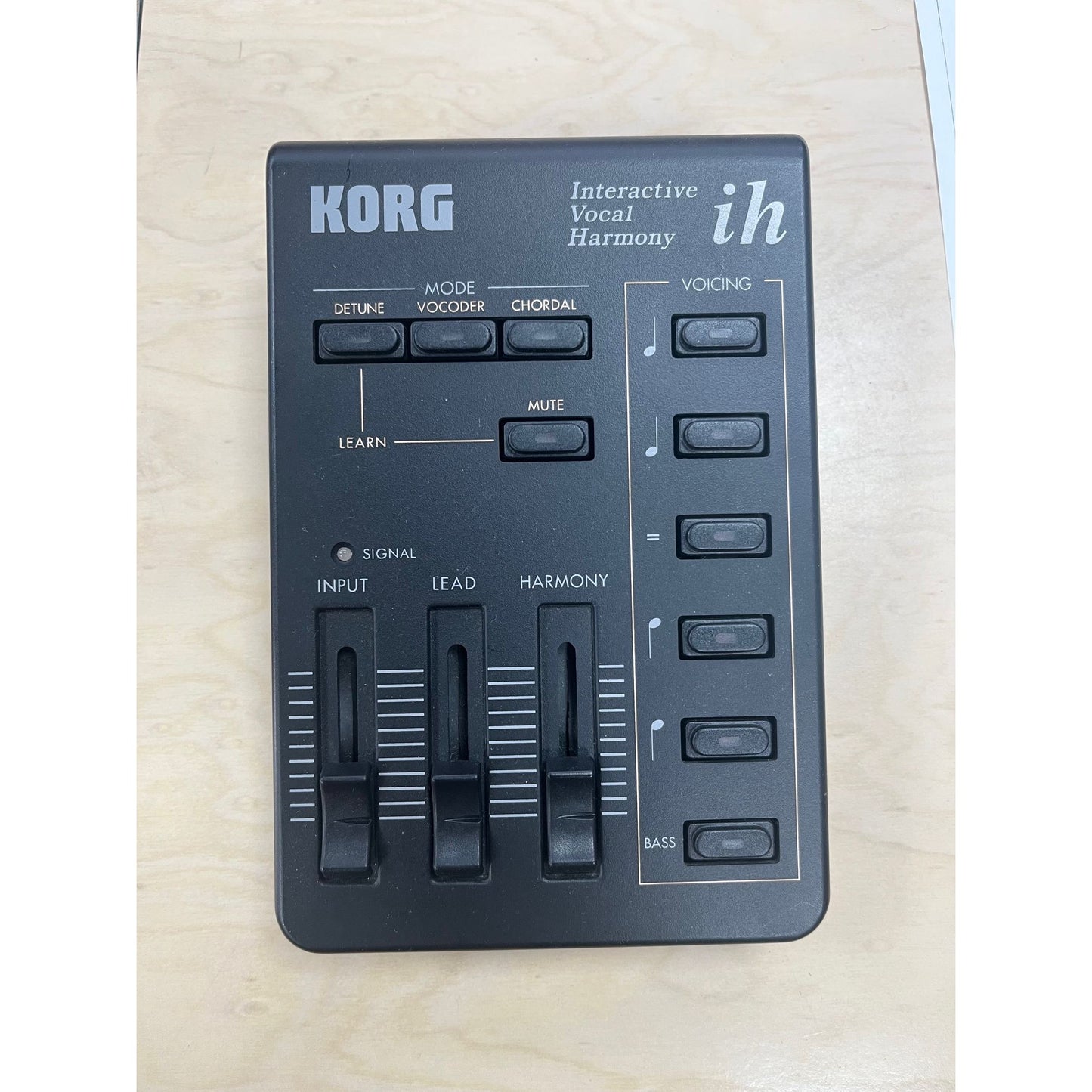 KORG ih Interactive Vocal Harmony Unit - Add Live Harmonies To Your Vocals!