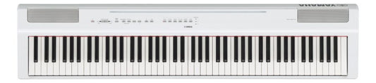 P-125 Portable Digital Piano In White Finish